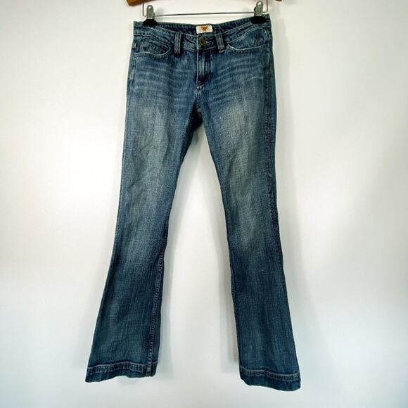 Antik Denim Blue Style Jeans in Medium-Dark Wash - Picture 1 of 13